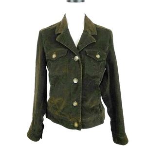 Eddie Bauer Womens Corduroy Jacket Size Medium